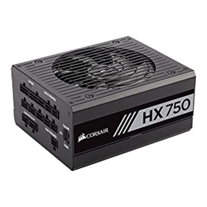 پاور کورسیر فول ماژولار 750 وات مدل HX750 Corsair HX750 Platinum Full Modular 750W Power Supply